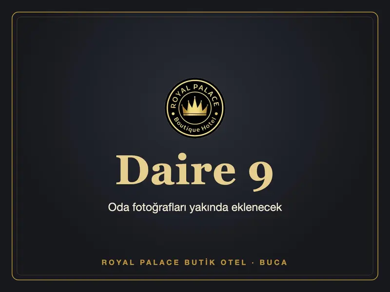 Daire 9 için örnek görsel: gerçek fotoğraflar yakında eklenecek